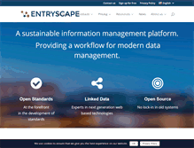 Tablet Screenshot of entryscape.com